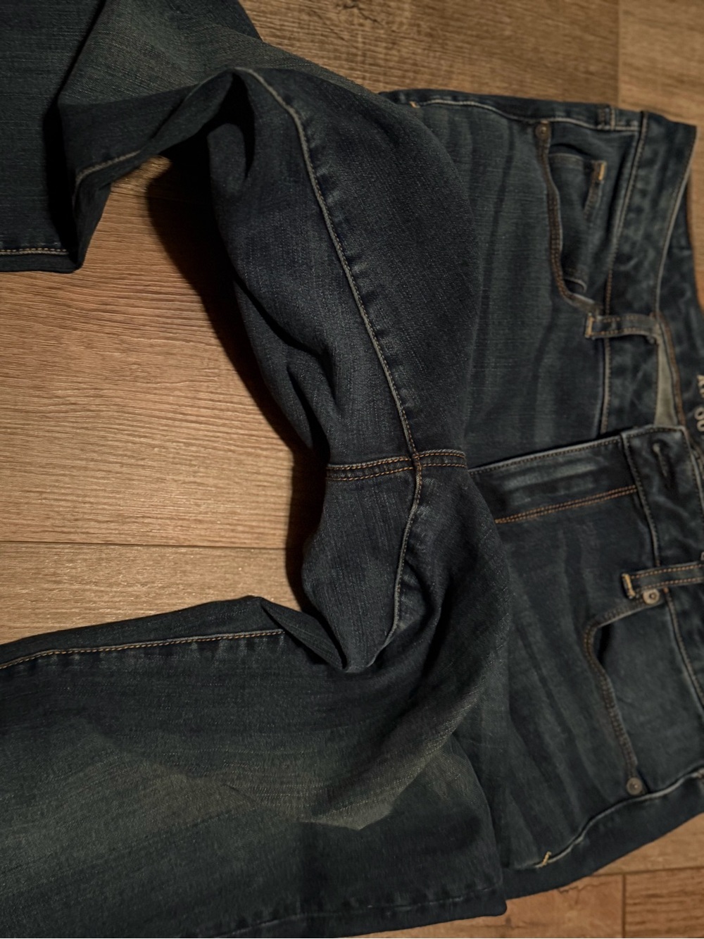 American Eagle skinny kick jeans 14 short - Picture 8 of 9